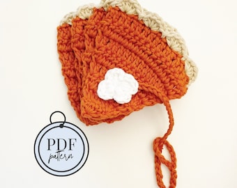 Stacking Pumpkin Pie Coasters Crochet Pattern / Crochet Coasters Pattern / Crochet Pumpkin Pattern /