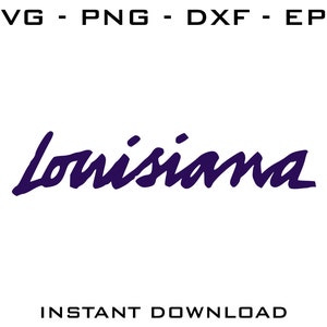 Louisiana SVG - Louisiana cut files - Louisiana Cricut - Louisiana Silhouette - Louisiana digital download