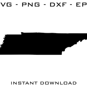Tennessee SVG - Tennessee cut files - Tennessee Cricut - Tennessee Silhouette - Tennessee digitale download
