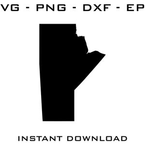 Manitoba Canada SVG - Manitoba Canada cut bestanden - Manitoba Canada digitale download