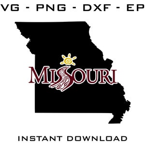 Missouri SVG - Missouri cut files - Missouri Cricut - Missouri Silhouette - Missouri digital download
