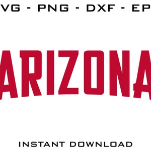 Arizona SVG - Arizona cut files - Arizona Cricut - Arizona Silhouette - Arizona digital download