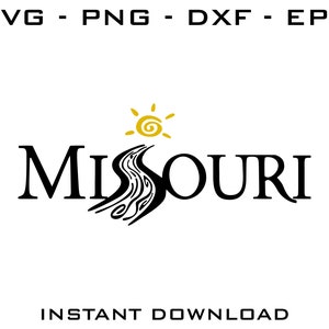 Missouri SVG - Missouri cut files - Missouri Cricut - Missouri Silhouette - Missouri digital download