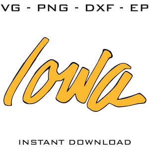Iowa SVG - Iowa cut files - Iowa Cricut - Iowa Silhouette - Iowa digital download