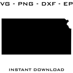 Kansas SVG - Kansas cut files - Kansas Cricut - Kansas Silhouette - Kansas digital download