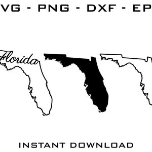 Florida Bundle SVG - Florida Bundle Schnittdateien - Florida Bundle Cricut - Florida Bundle Silhouette - Florida Bundle digitaler download