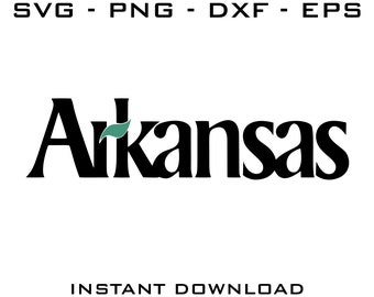 Arkansas State SVG – Cricut & Silhouette Cut Files (Digital Download)