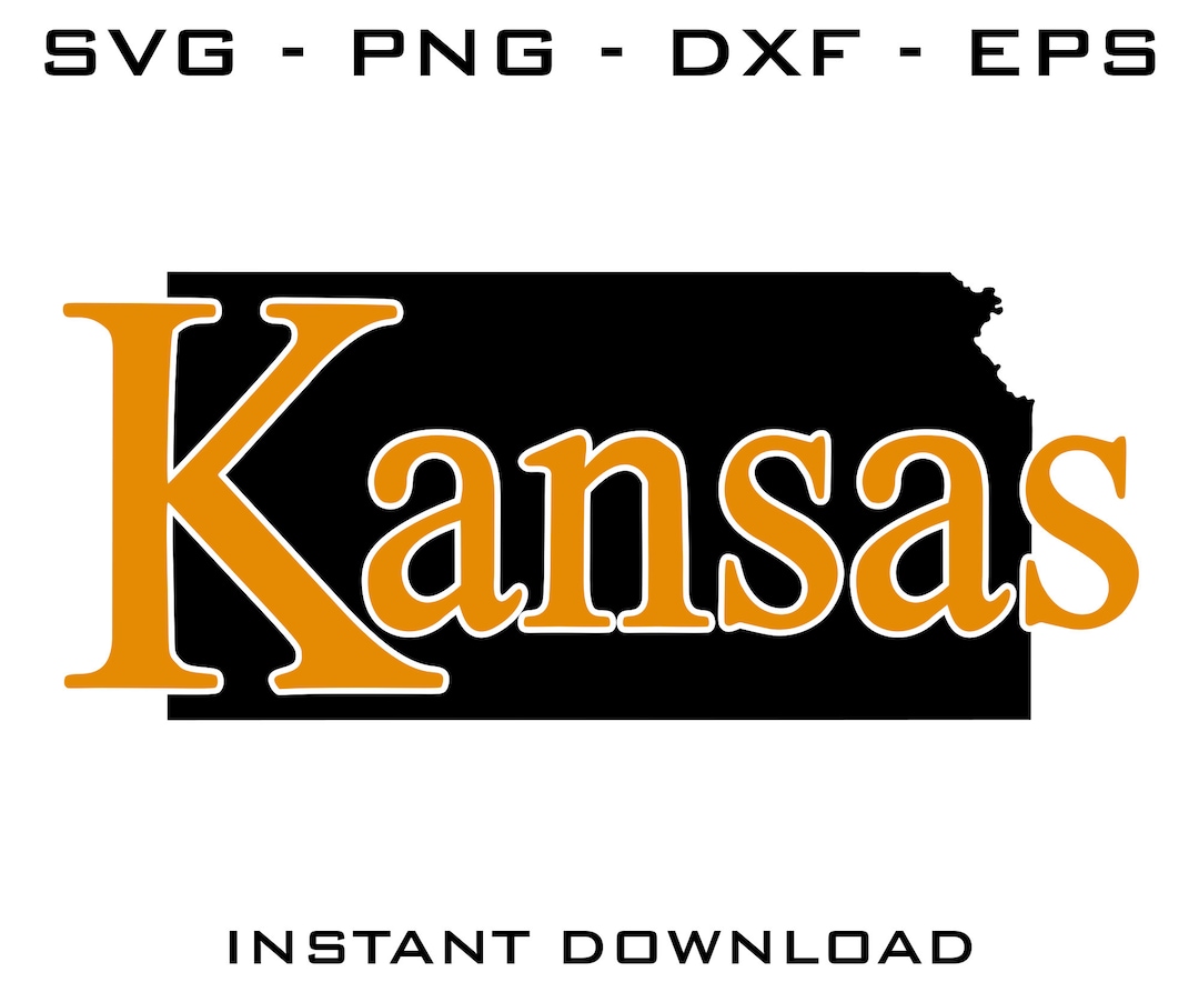 Kansas SVG - Kansas Cut Files - Kansas Cricut - Kansas Silhouette ...