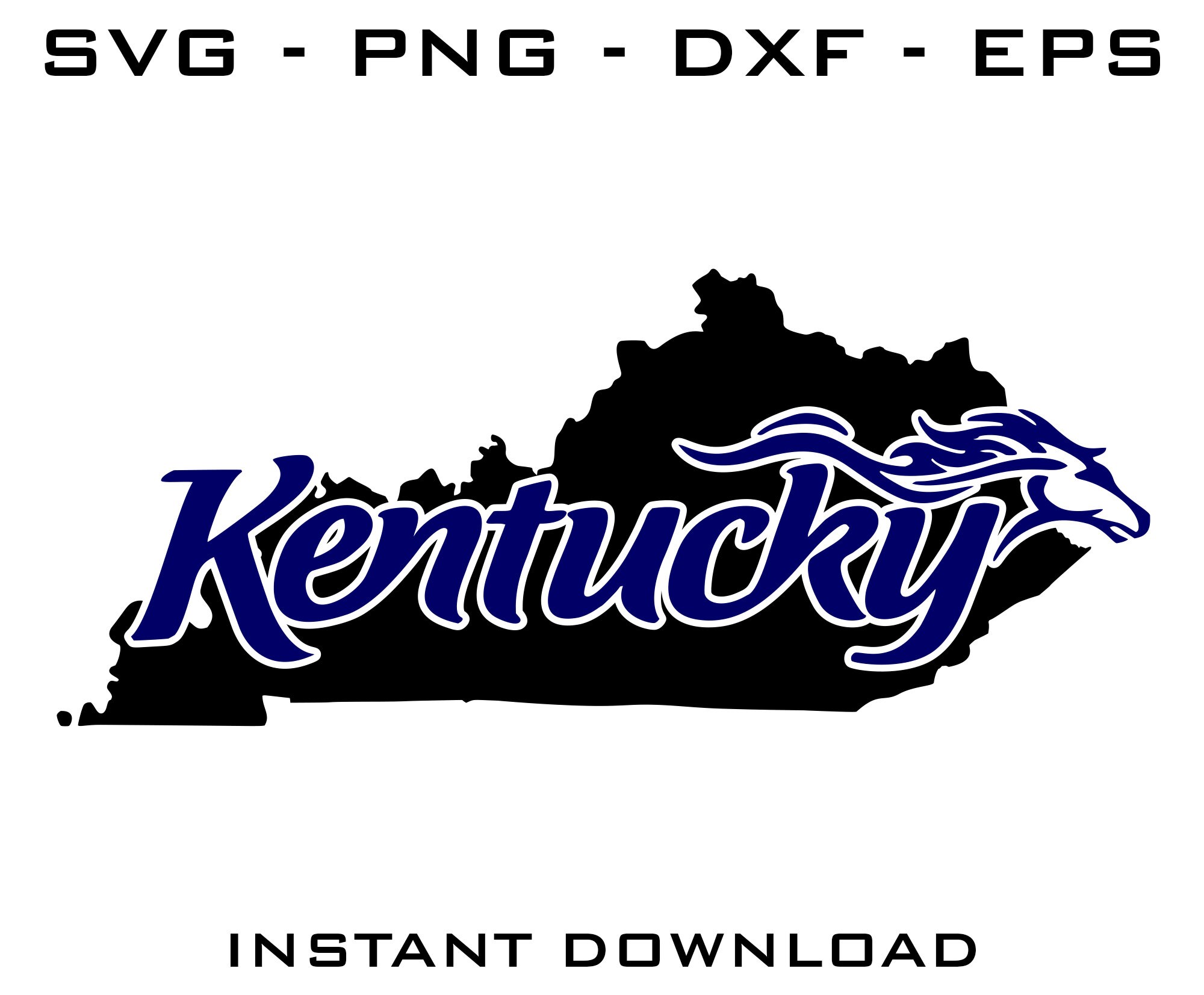 Kentucky SVG - Kentucky Cut Files - Kentucky Cricut - Kentucky ...