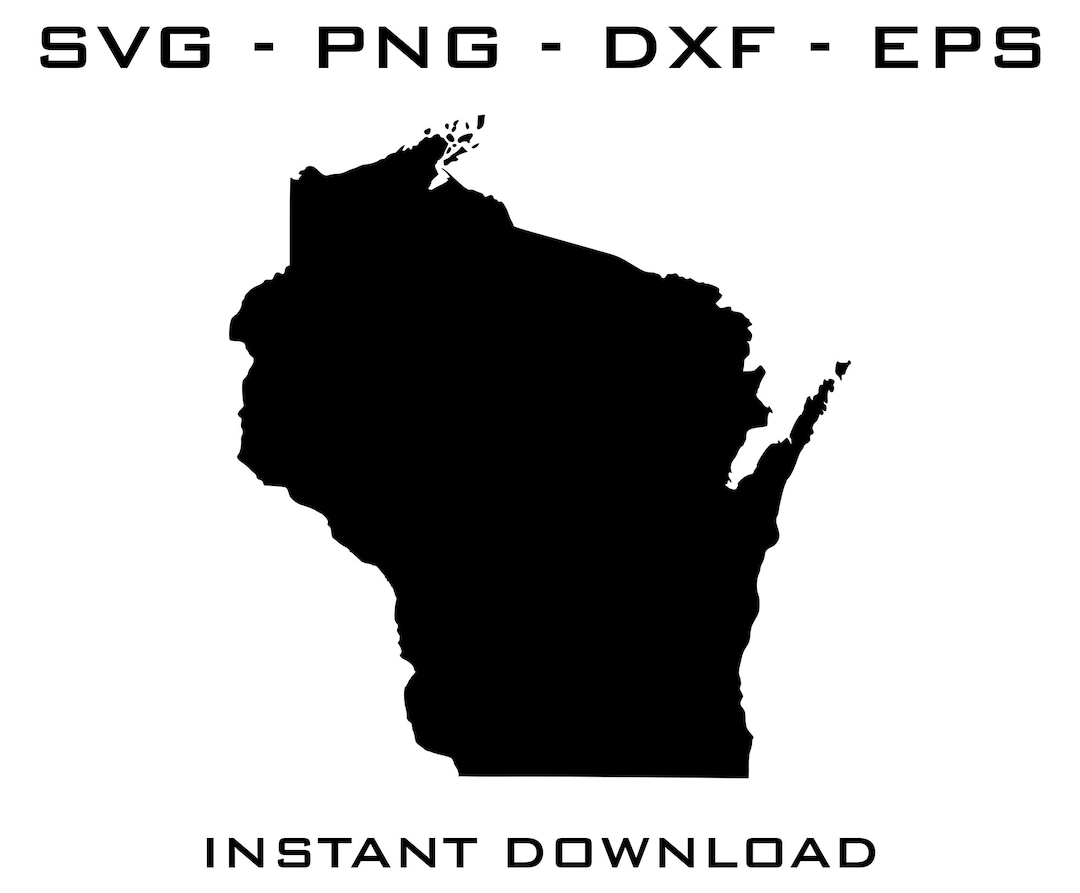 Wisconsin SVG - Wisconsin Cut Files - Wisconsin Cricut - Wisconsin ...
