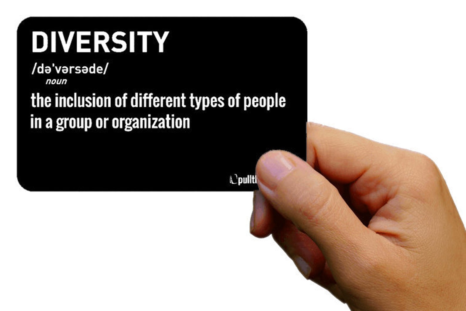 Diversity Definition Card Etsy