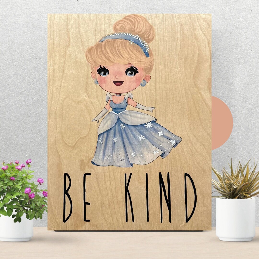 Cinderella Sign Cinderella Wall Art Cinderella Wall Decor Etsy