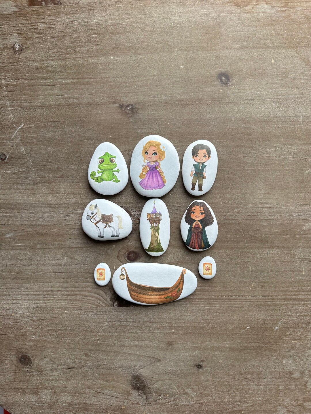Tangled Collectible Rocks, Tangled Collection, Rapunzel Collection ...