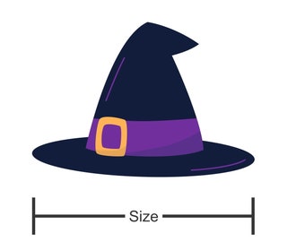 Halloween Witch hat cookie cutter