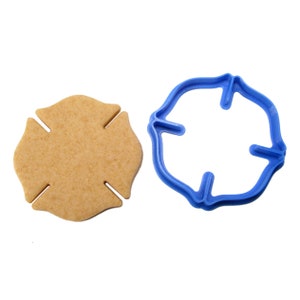 Firefighter Maltese Cross Cookie Cutter