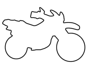 Motorcycle Cookie Cutter