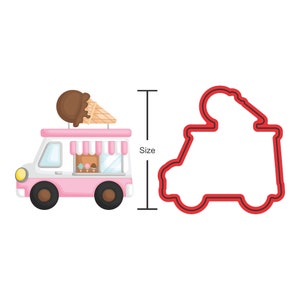 Ice Cream Truck Cookie Cutter