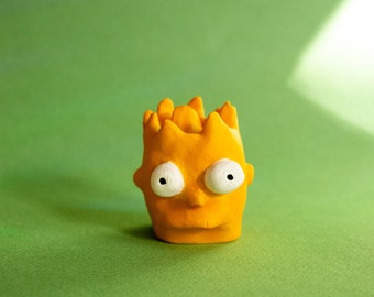 BORT! —— Bart simpson figurine, toy, sculpture