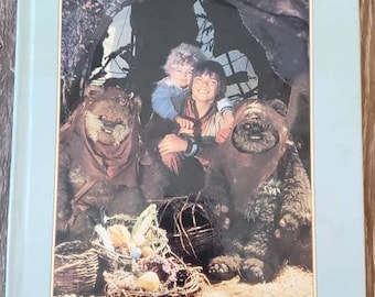 The Ewoks and the Lost Children - Vintage kids books - Star Wars books - 1985 - Random House