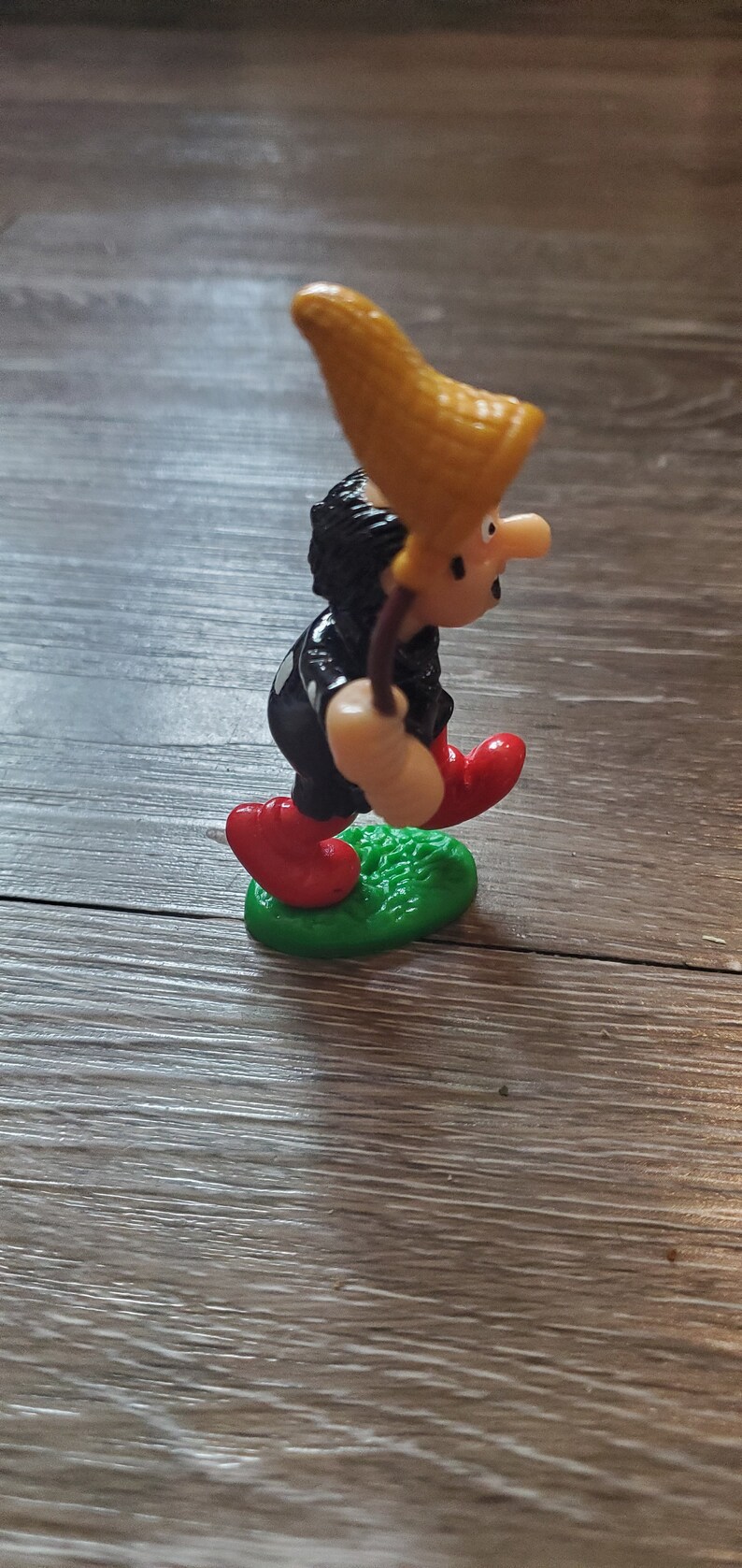 Smurfs 20181 Gargamel Net Smurf Catcher Rare Vintage Figure PVC Toy