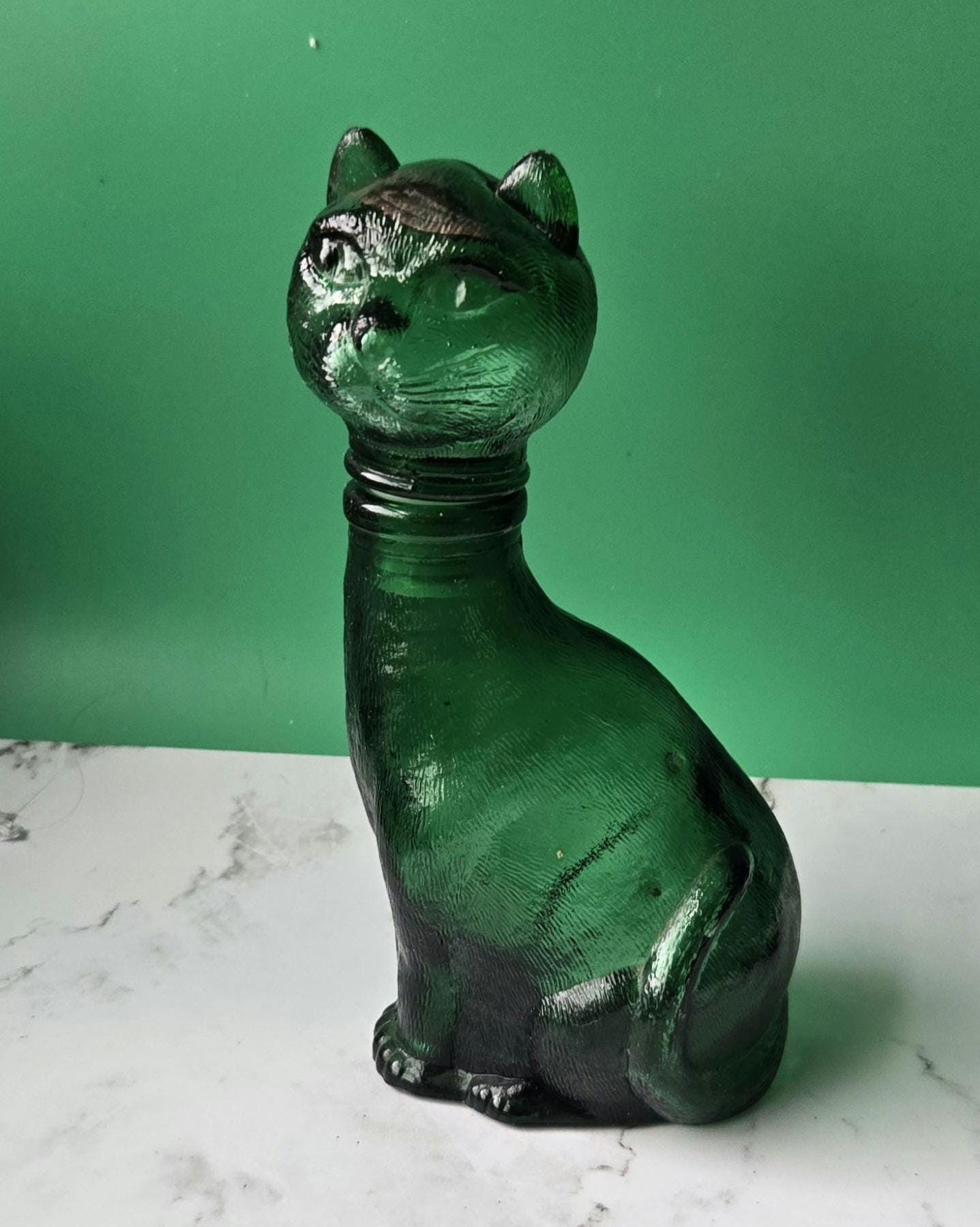 Italian Cat Decanter - Etsy
