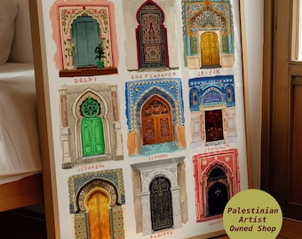 Islamic Architecture - Art Print | Middle Eastern Decor | Arab/Persian/Indian Wall Art