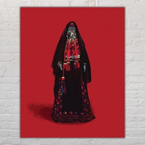 Bedouin Woman - Art Print