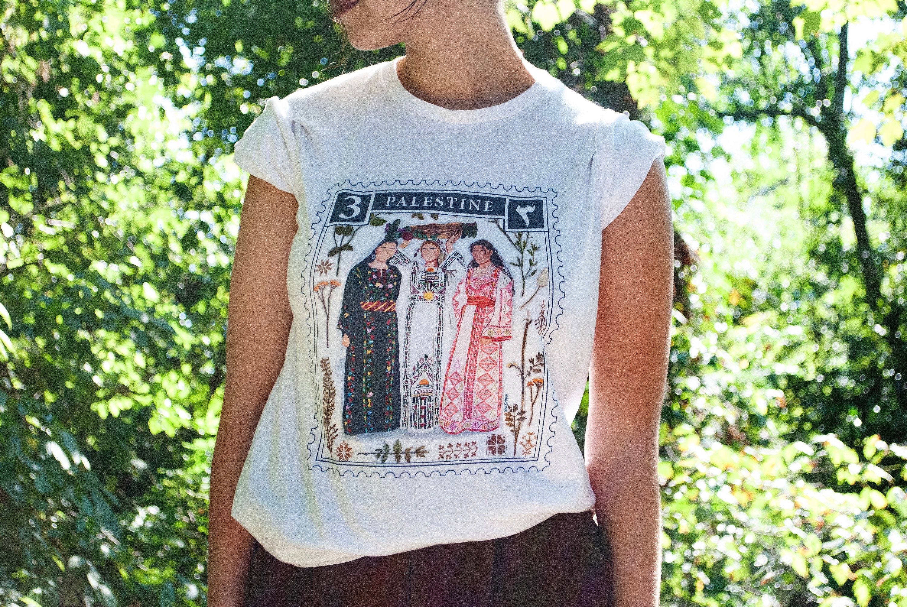 stamp t shirts