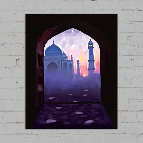 Islamic Architecture Art Print Middle Eastern Decor Etsy