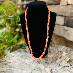 Vintage Coral 3String Necklace