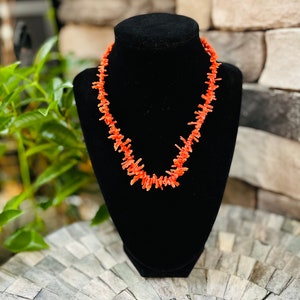 Vintage Coral Necklace