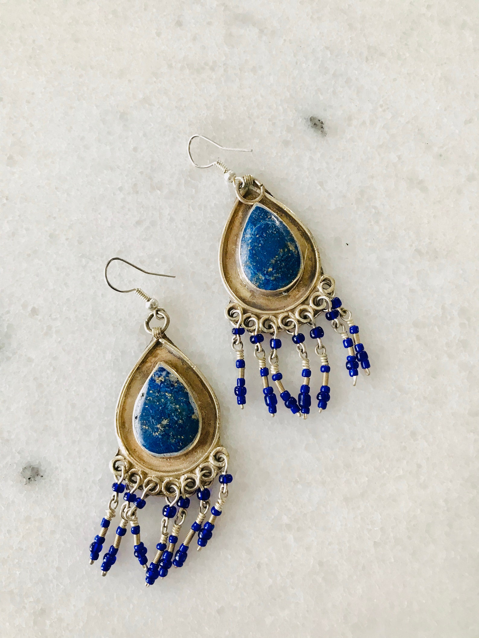 Lapis Lazuli Earrings Etsy