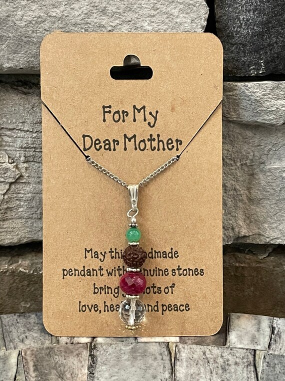 Genuine Ruby Handmade Pendant - image 1