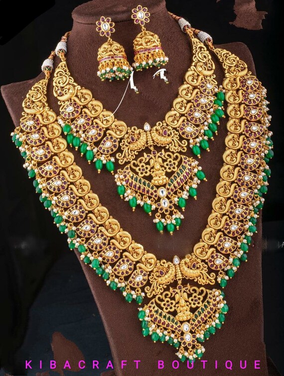 Beautiful Bridal Jewelry Lakshmi Mayura 