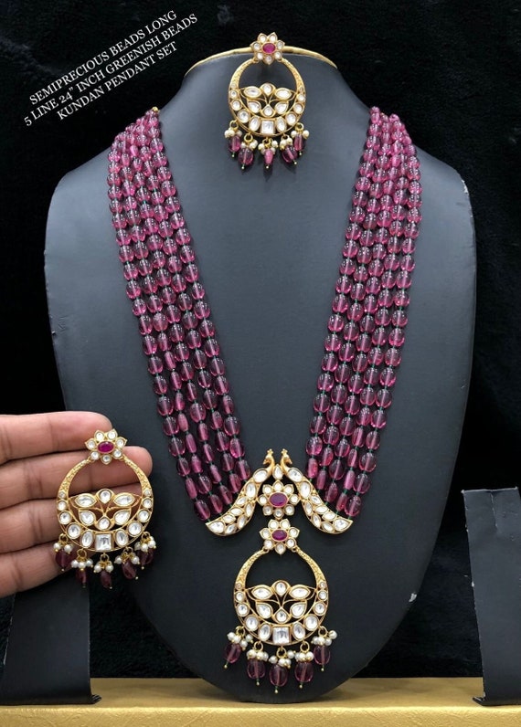 Beads pendant best sale sets