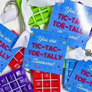 Tic Tac Toe Saint-Valentin | Téléchargement instantané | Cartes imprimables