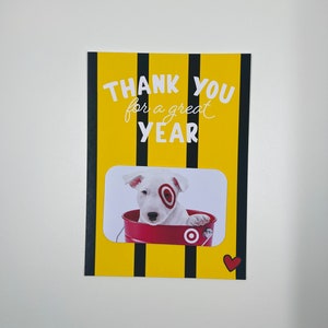 Teacher Gift Card Holder | Instant Download | Bus Driver