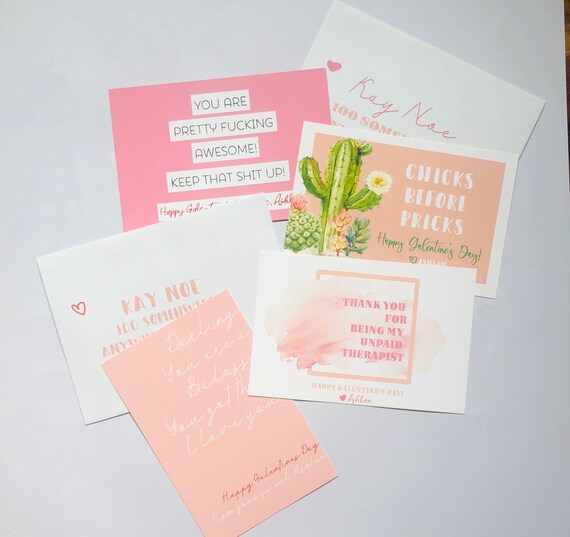 GALentine’s cards | Friends valentines Instant Download Il_570xn