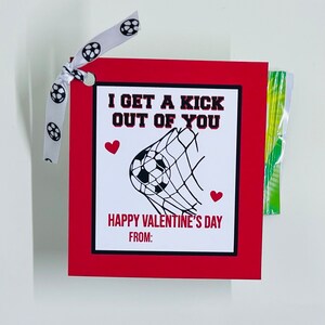 Soccer Valentine | Instant Download