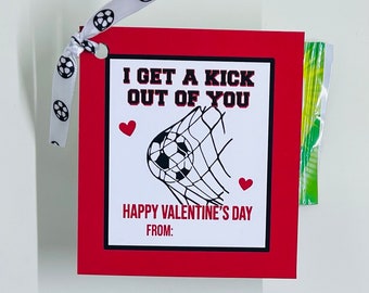 Soccer Valentine | Instant Download