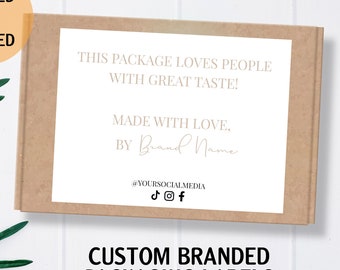 Box Seal Sticker, Packaging Stickers, Packaging Labels, Custom ...