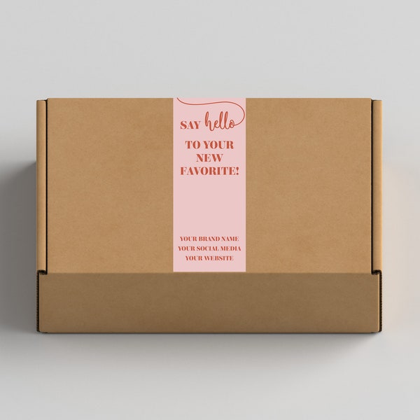 Custom Packaging Labels, Gift Box Labels, Sealing Stickers, Custom Branded Shipping Labels, Thank You For Your Order, Seal Sticker for Boxes