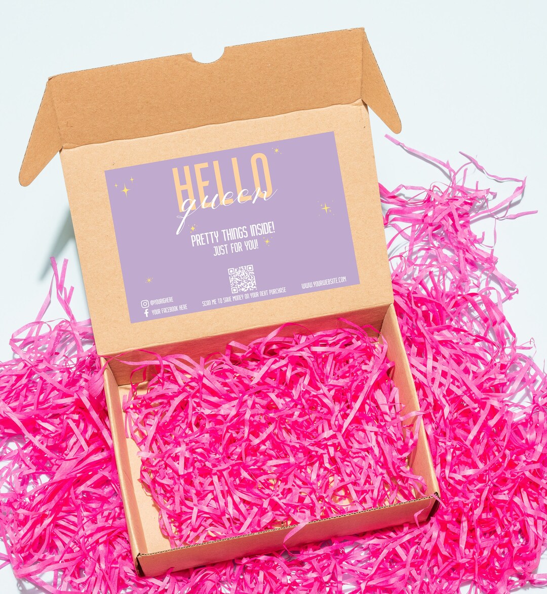 Custom QR Code Packaging Labels: Small Business Branding Stickers - Etsy