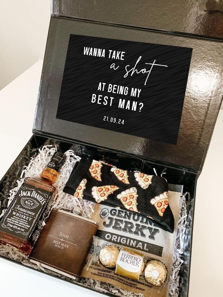 Funny Groomsmen Proposal Stickers, Personalized Will you be my Groomsman Labels for Gift Boxes, Best Man Proposal Custom Man of Honor Label