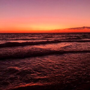 Sunset Pink Rays 01
