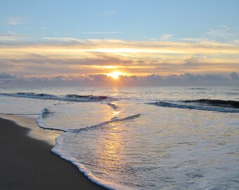 Hatteras Island Cold Morning Sunrise 01