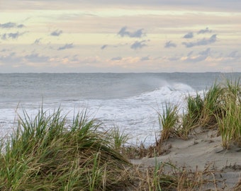 Sea Isle City Oct. ‘23 Sunrise view from the dunes with incredible waves  01