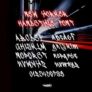 Graffiti Handstyle Font - New Yorker by Torus1