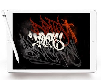 Graffiti Buchstaben Etsy