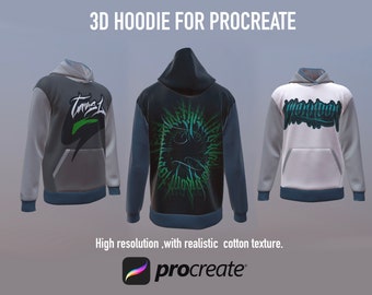 3d Hoodie for Procreate